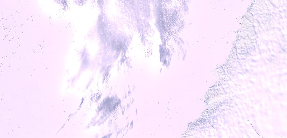 Aerial view of Humboldt Glacier
