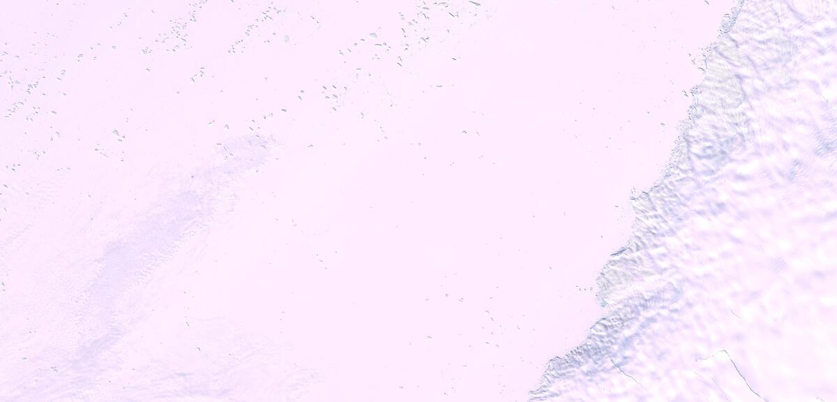 Aerial view of Humboldt Glacier