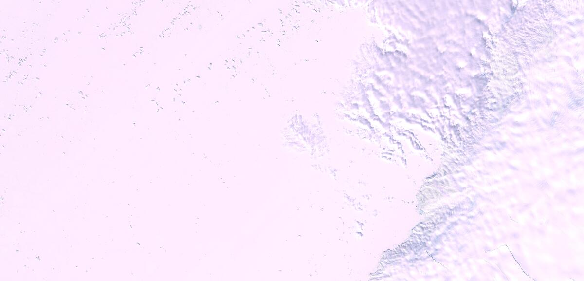 Aerial view of Humboldt Glacier