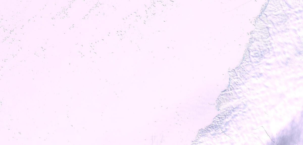 Aerial view of Humboldt Glacier