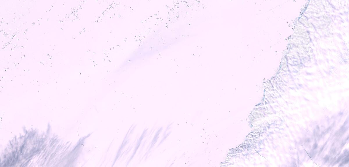 Aerial view of Humboldt Glacier