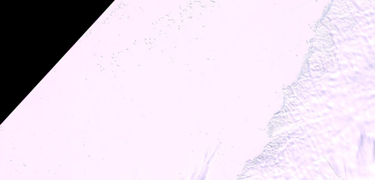 Aerial view of Humboldt Glacier