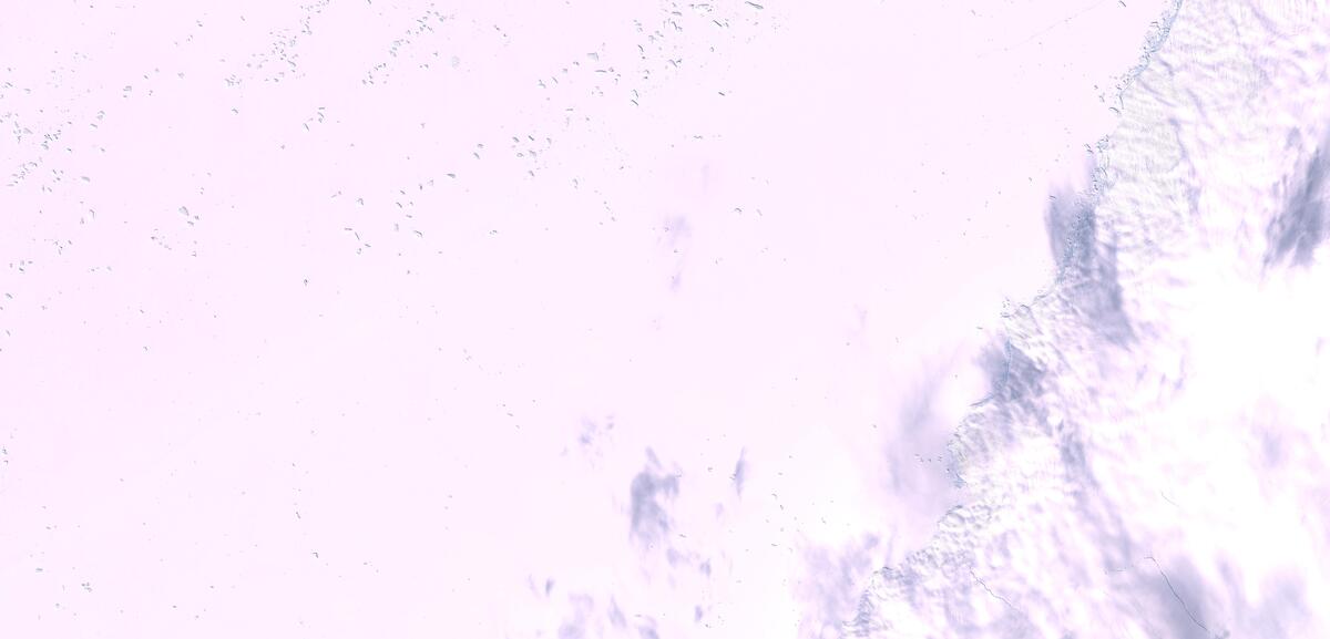 Aerial view of Humboldt Glacier