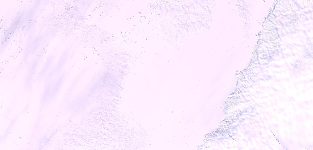 Aerial view of Humboldt Glacier
