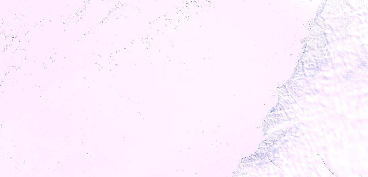 Aerial view of Humboldt Glacier