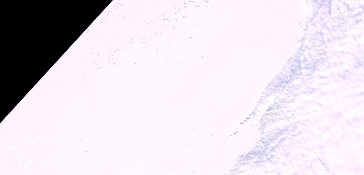 Aerial view of Humboldt Glacier