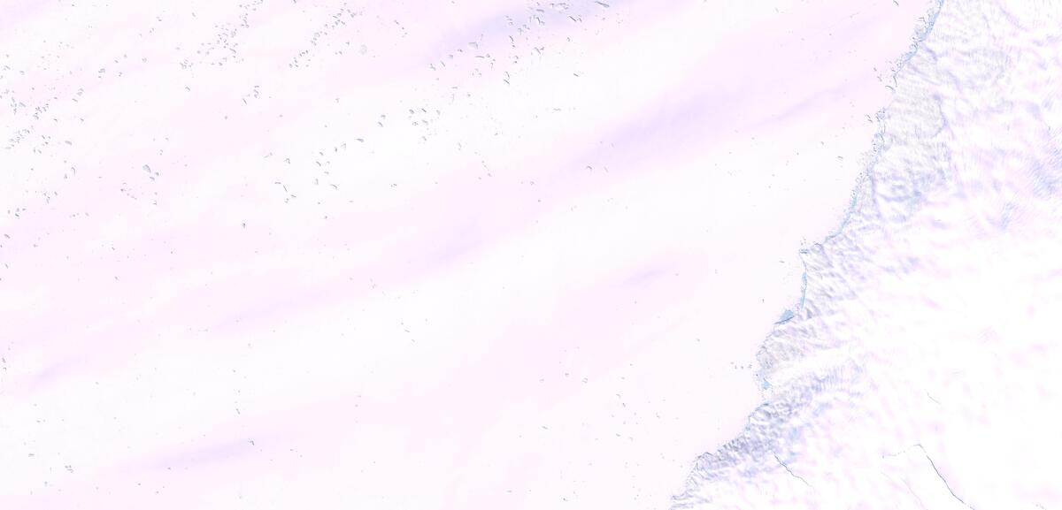 Aerial view of Humboldt Glacier