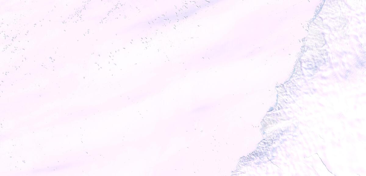 Aerial view of Humboldt Glacier