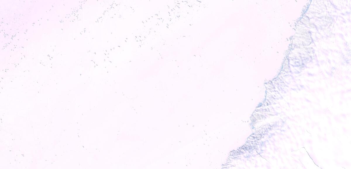 Aerial view of Humboldt Glacier