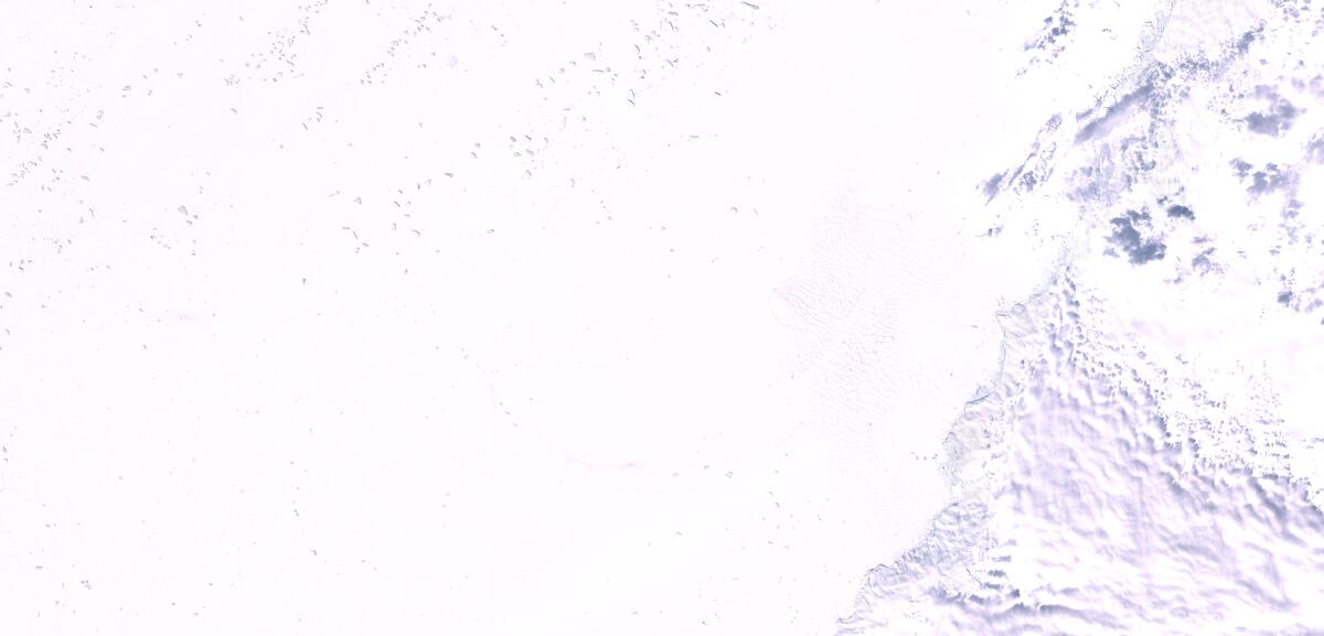 Aerial view of Humboldt Glacier