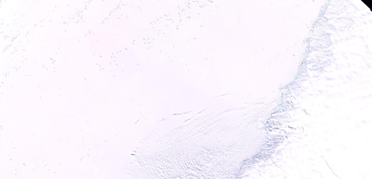 Aerial view of Humboldt Glacier