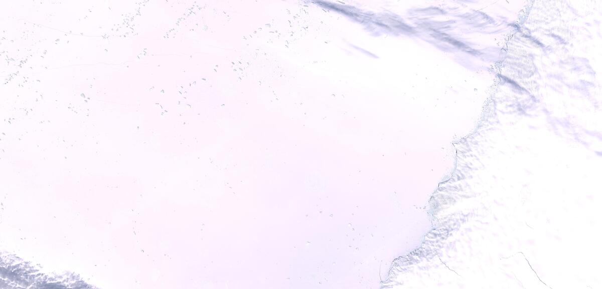 Aerial view of Humboldt Glacier