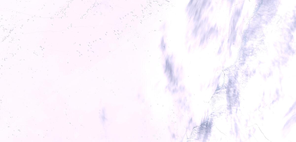 Aerial view of Humboldt Glacier