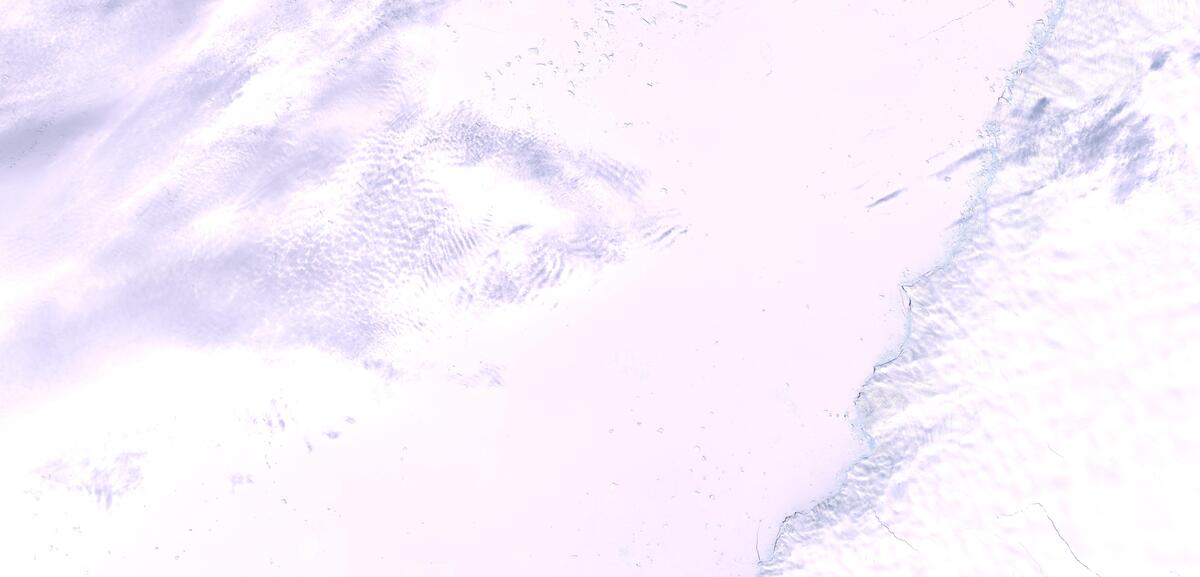 Aerial view of Humboldt Glacier