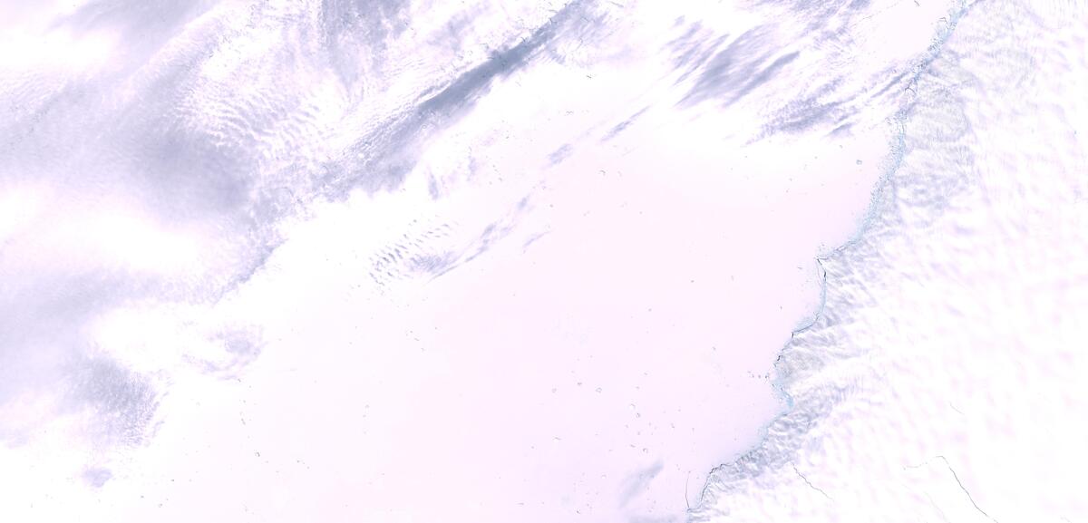 Aerial view of Humboldt Glacier