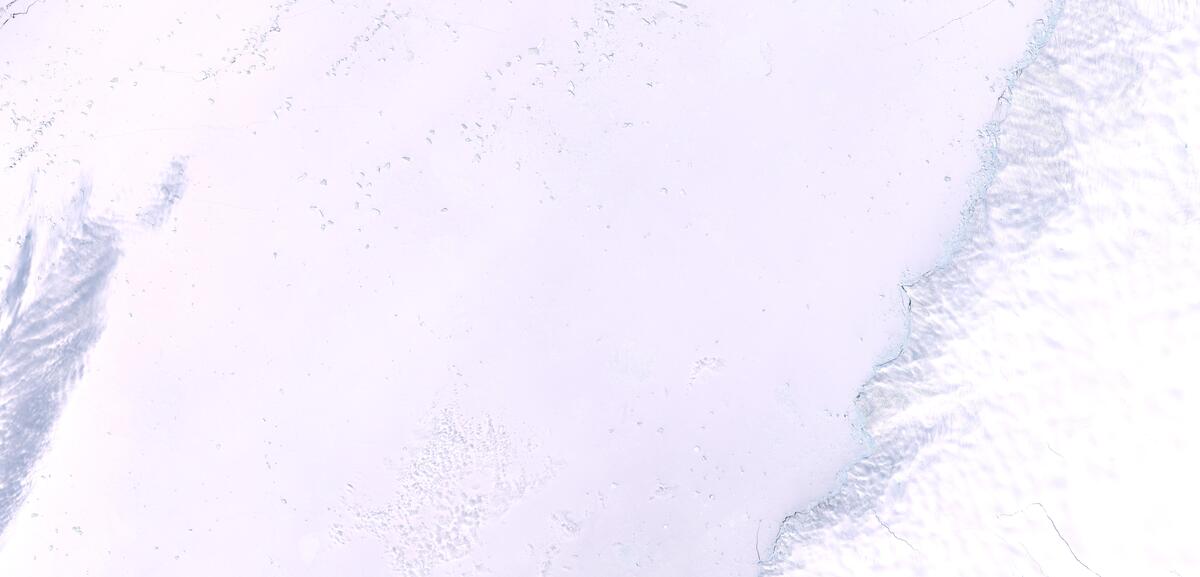 Aerial view of Humboldt Glacier