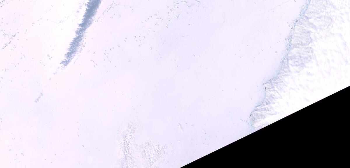 Aerial view of Humboldt Glacier