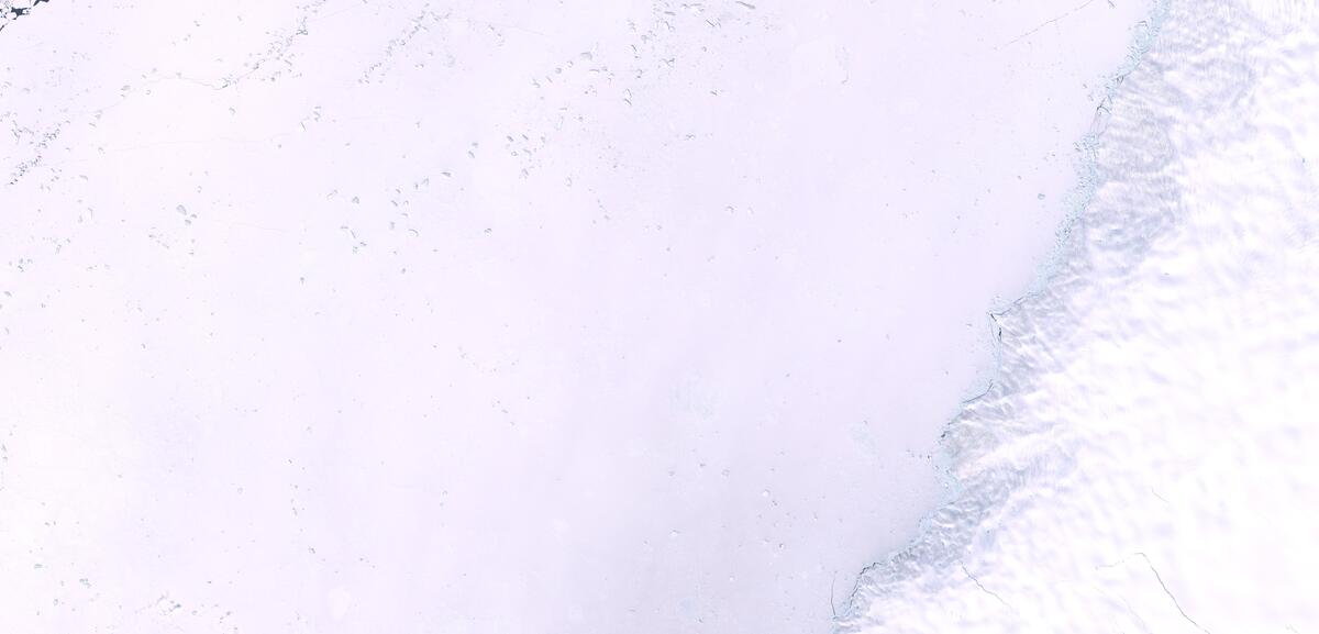 Aerial view of Humboldt Glacier