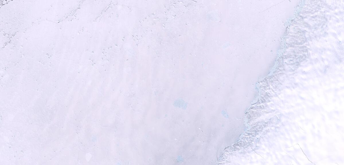 Aerial view of Humboldt Glacier