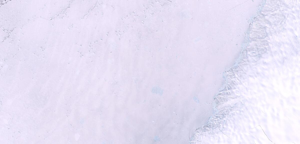 Aerial view of Humboldt Glacier