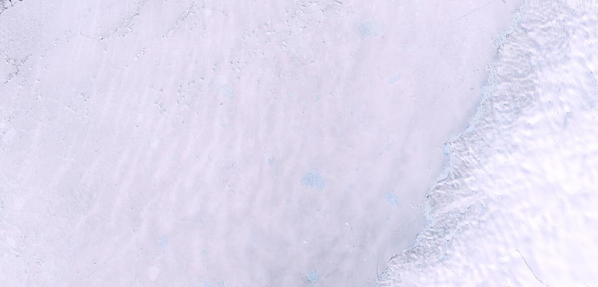 Aerial view of Humboldt Glacier