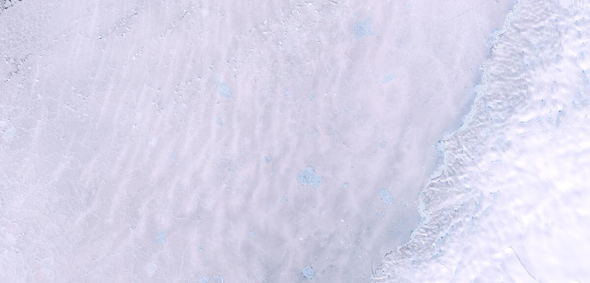 Aerial view of Humboldt Glacier