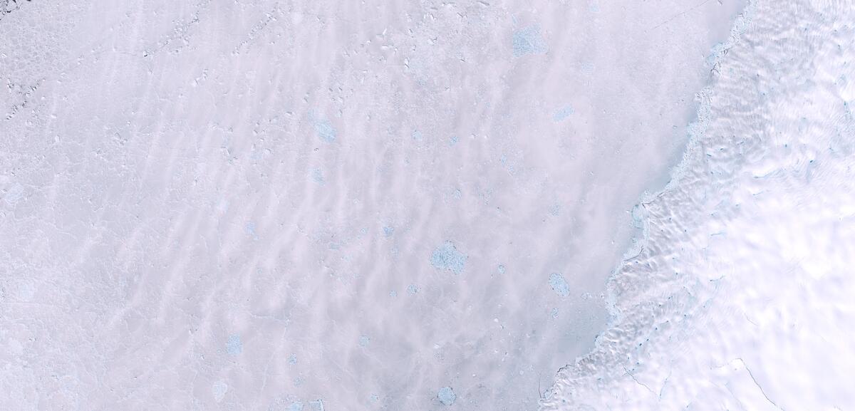Aerial view of Humboldt Glacier