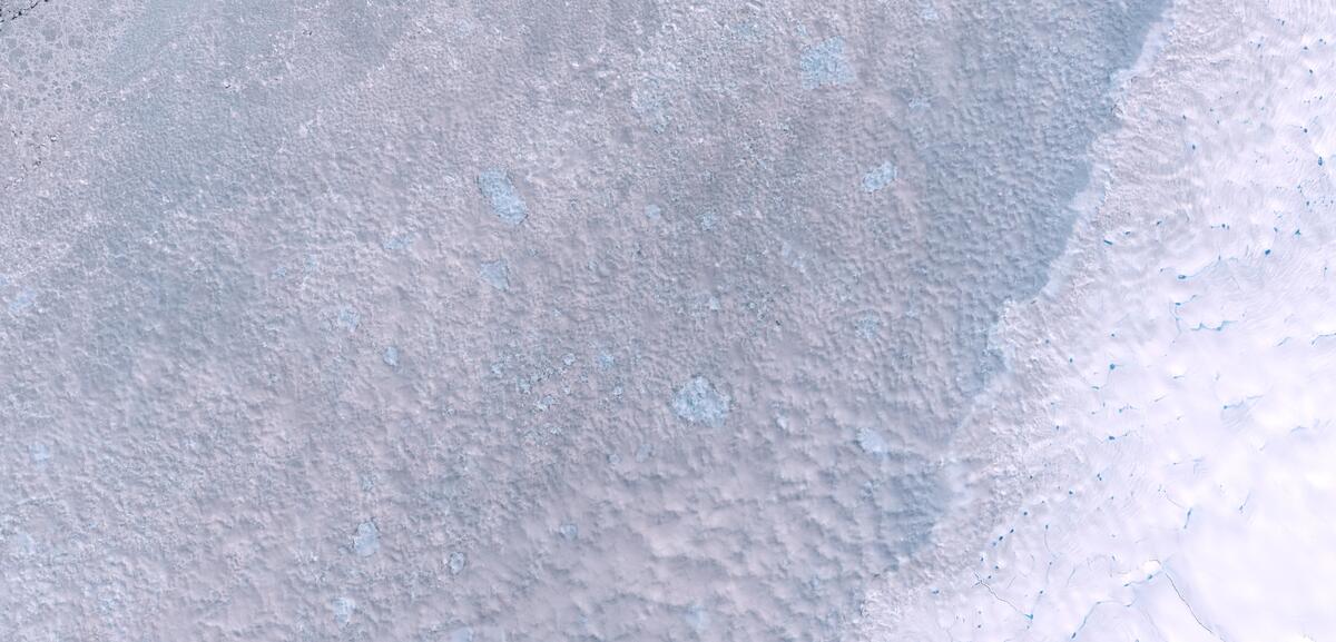 Aerial view of Humboldt Glacier