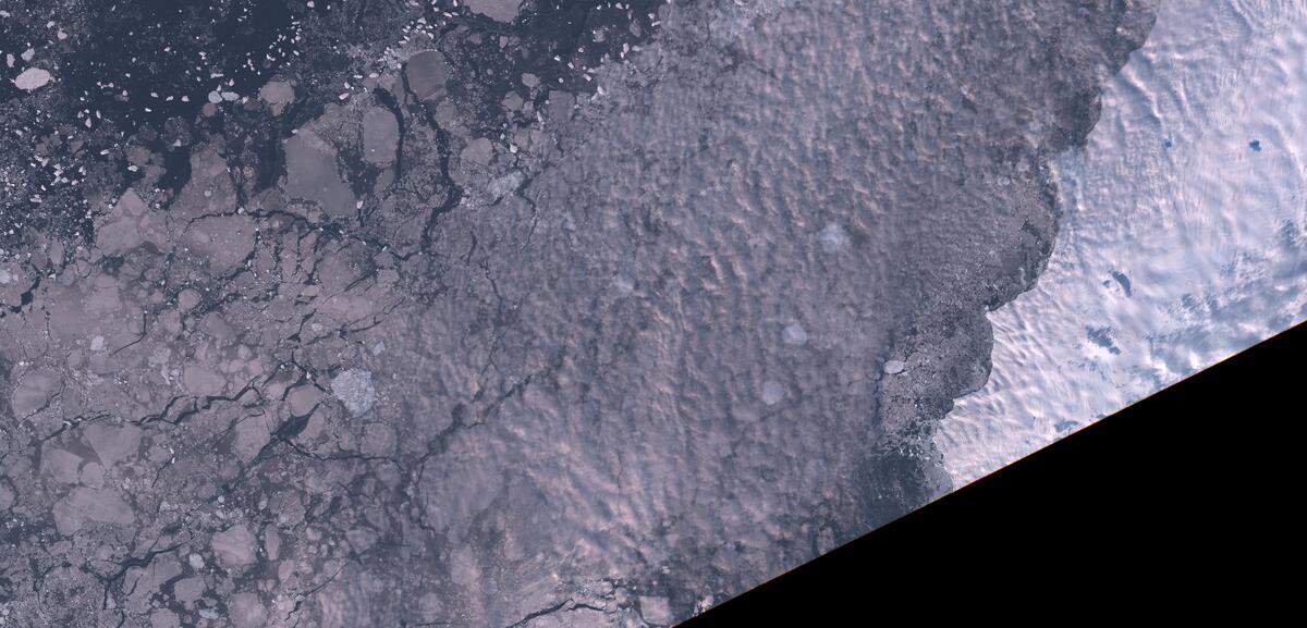 Aerial view of Humboldt Glacier