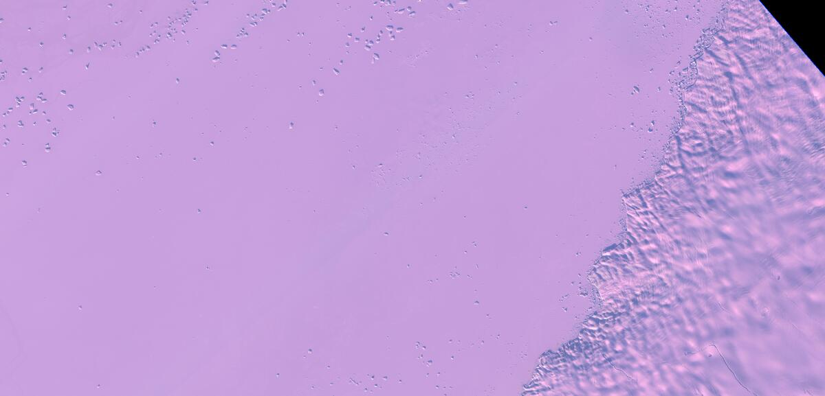Aerial view of Humboldt Glacier