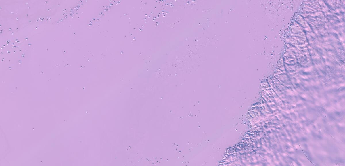 Aerial view of Humboldt Glacier