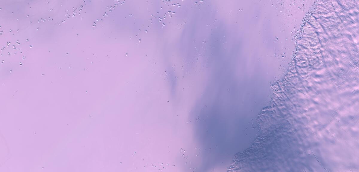Aerial view of Humboldt Glacier