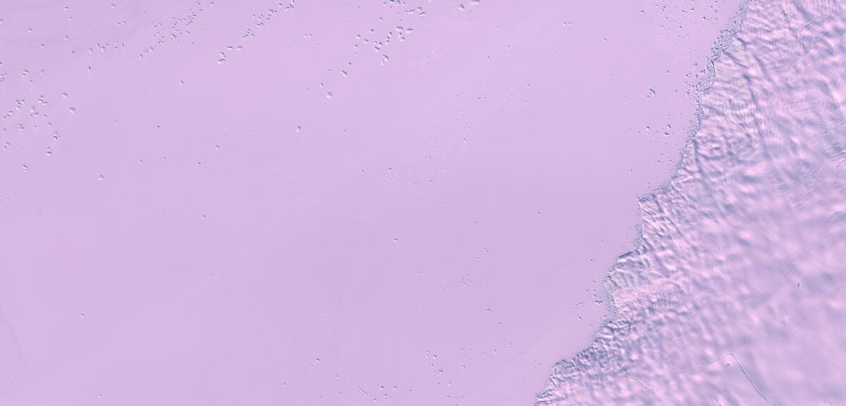 Aerial view of Humboldt Glacier