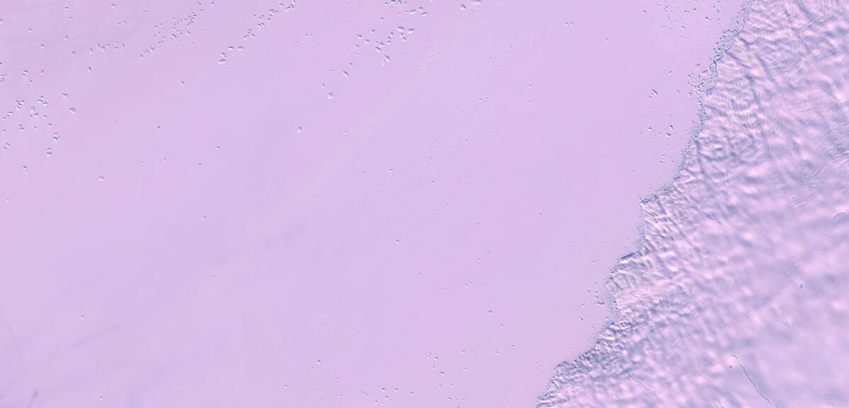Aerial view of Humboldt Glacier