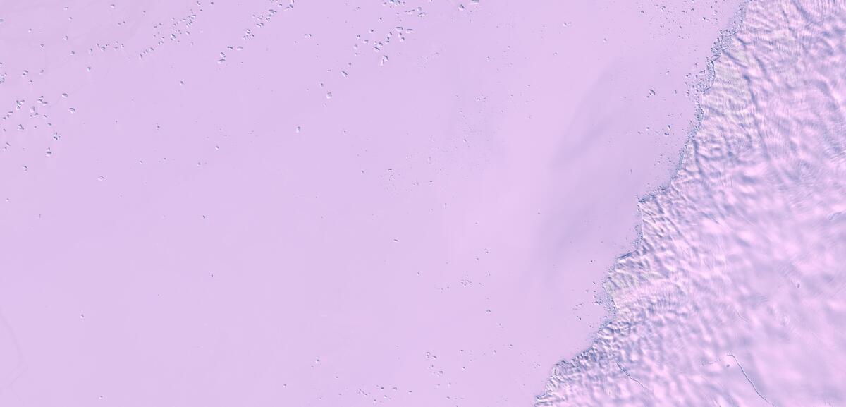 Aerial view of Humboldt Glacier