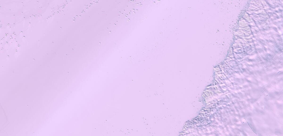 Aerial view of Humboldt Glacier
