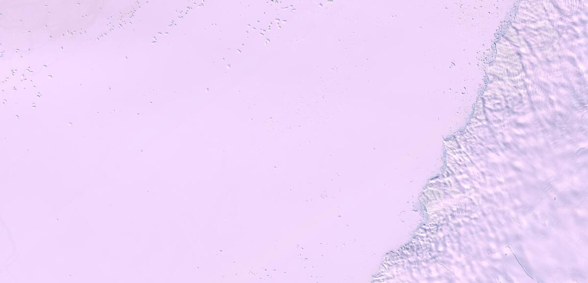 Aerial view of Humboldt Glacier