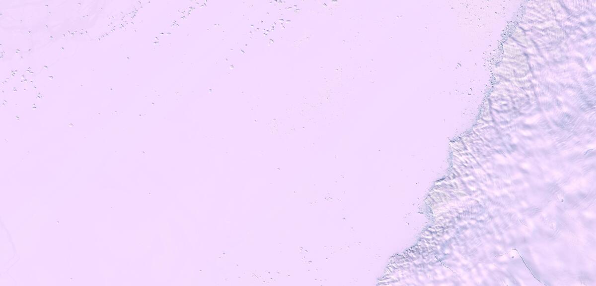Aerial view of Humboldt Glacier