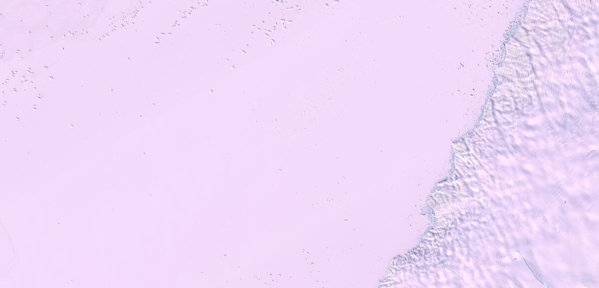 Aerial view of Humboldt Glacier