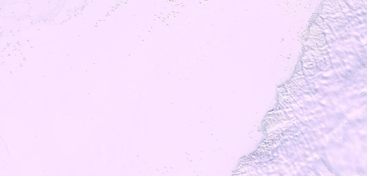 Aerial view of Humboldt Glacier