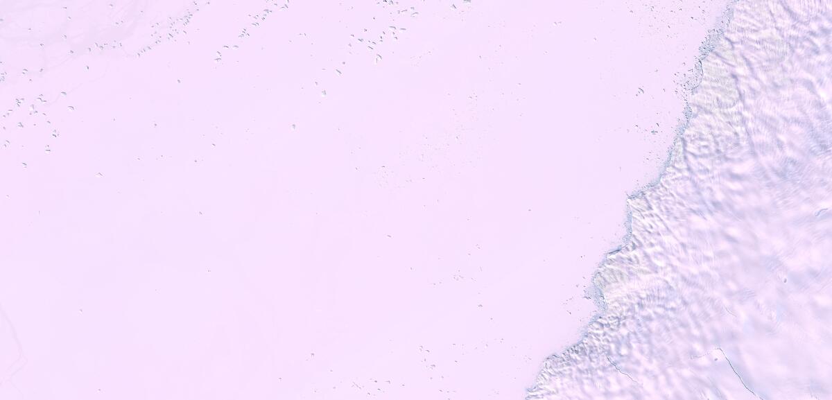 Aerial view of Humboldt Glacier