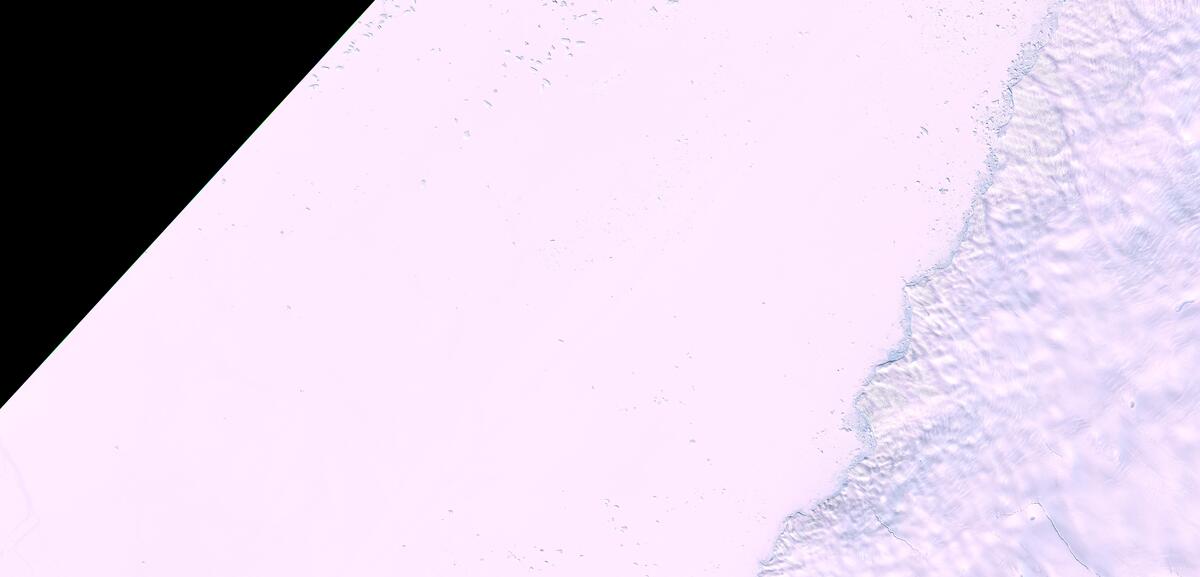 Aerial view of Humboldt Glacier