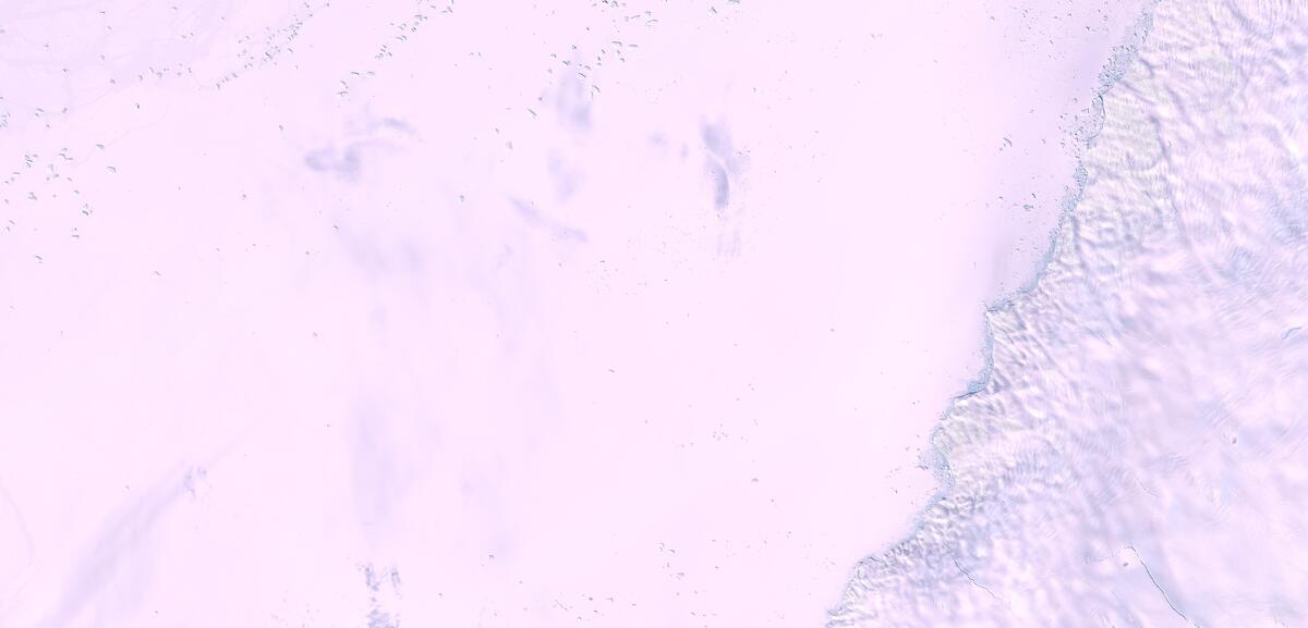 Aerial view of Humboldt Glacier