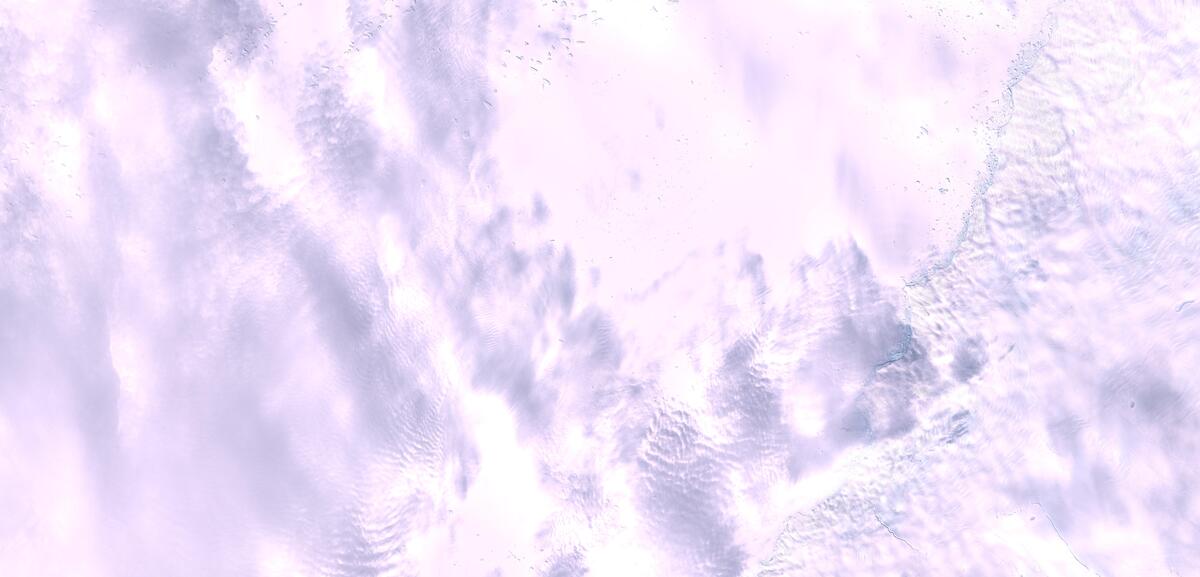Aerial view of Humboldt Glacier