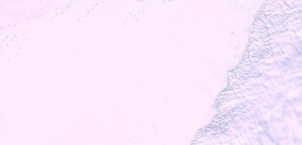 Aerial view of Humboldt Glacier