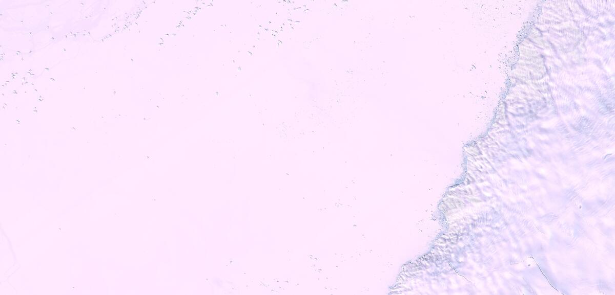 Aerial view of Humboldt Glacier