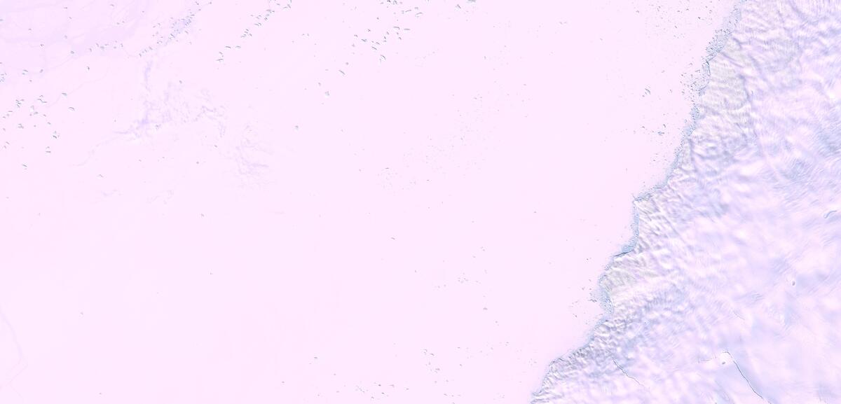 Aerial view of Humboldt Glacier