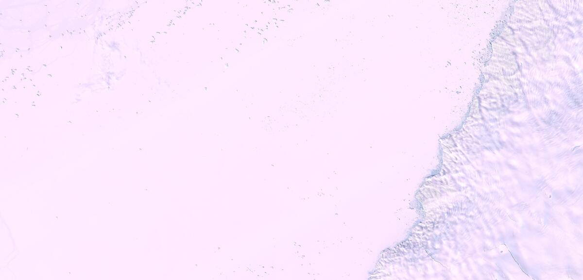 Aerial view of Humboldt Glacier