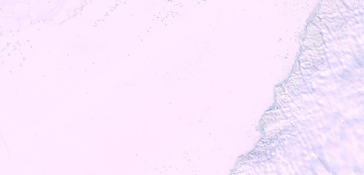 Aerial view of Humboldt Glacier