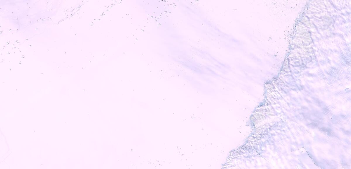 Aerial view of Humboldt Glacier